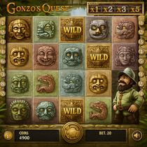 TikiTaka - Gonzo's Quest Slot - NetEnt